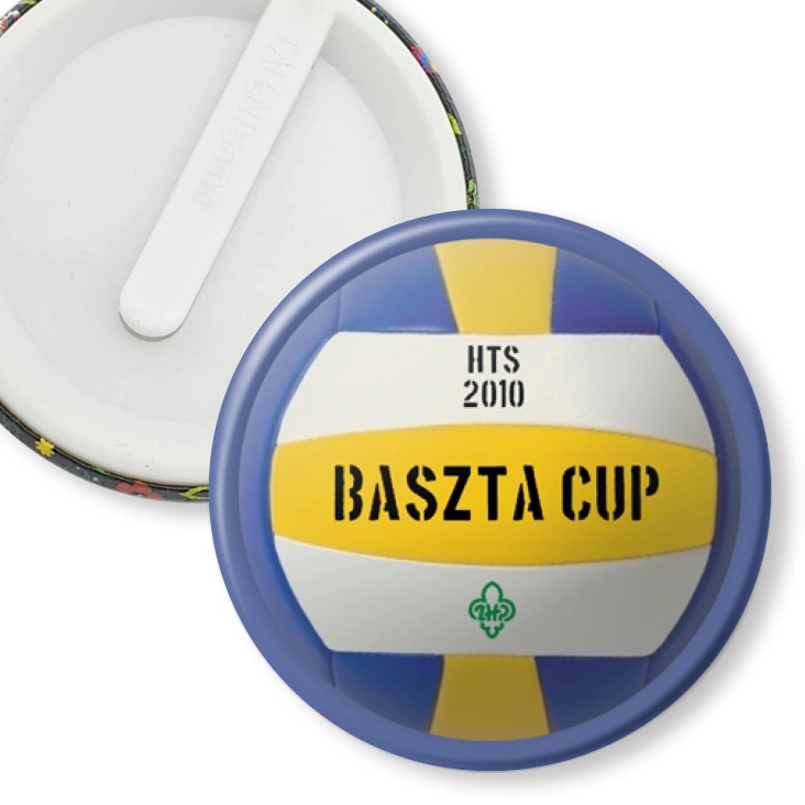przypinka klips Baszta Cup