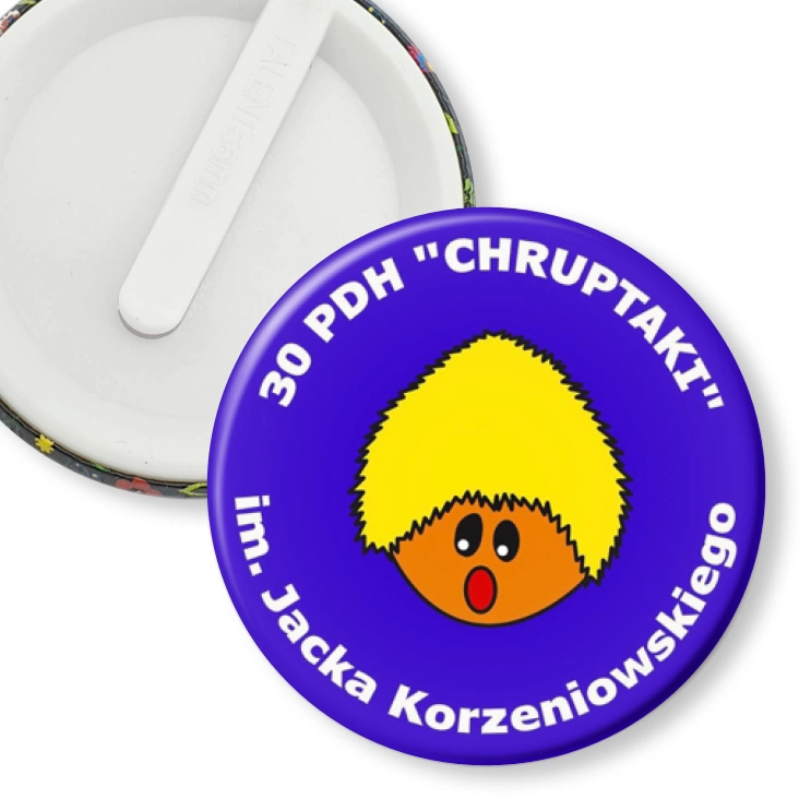 przypinka klips Chruptaki
