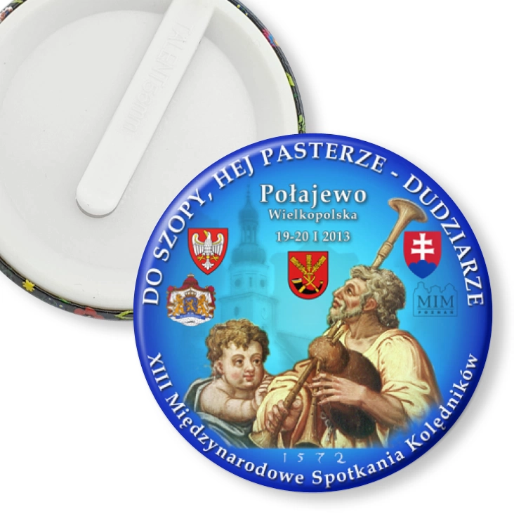 przypinka klips Dudziarze 2013