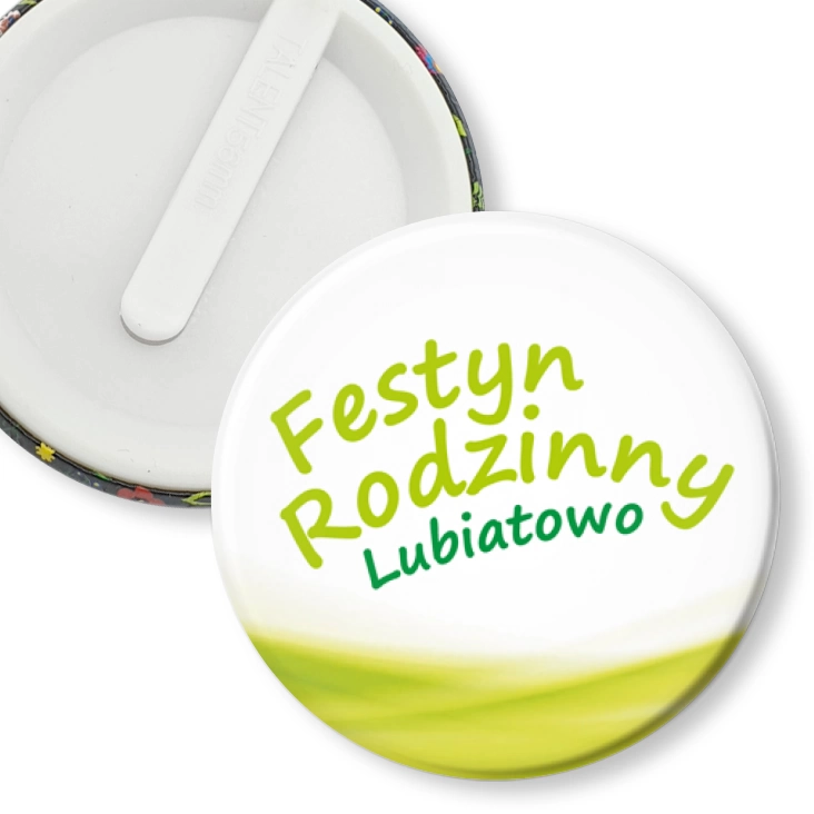 przypinka klips Festyn Rodzinny Lubiatowo