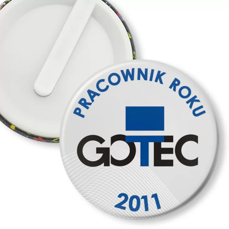 przypinka klips Gotec - Pracownik Roku 2011