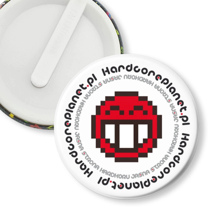 przypinka klips Hardcor Planet