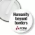 Przypinka klips Humanity beyond borders