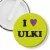 Przypinka klips I love Ulki