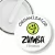 Przypinka klips I love Zumba Fitnes - organizator