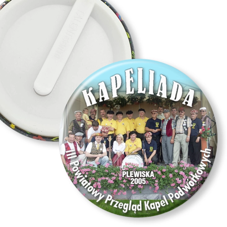 przypinka klips Kapeliada - 3 Przegląd Kapel Podwórkowych