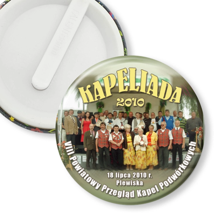 przypinka klips Kapeliada 2010