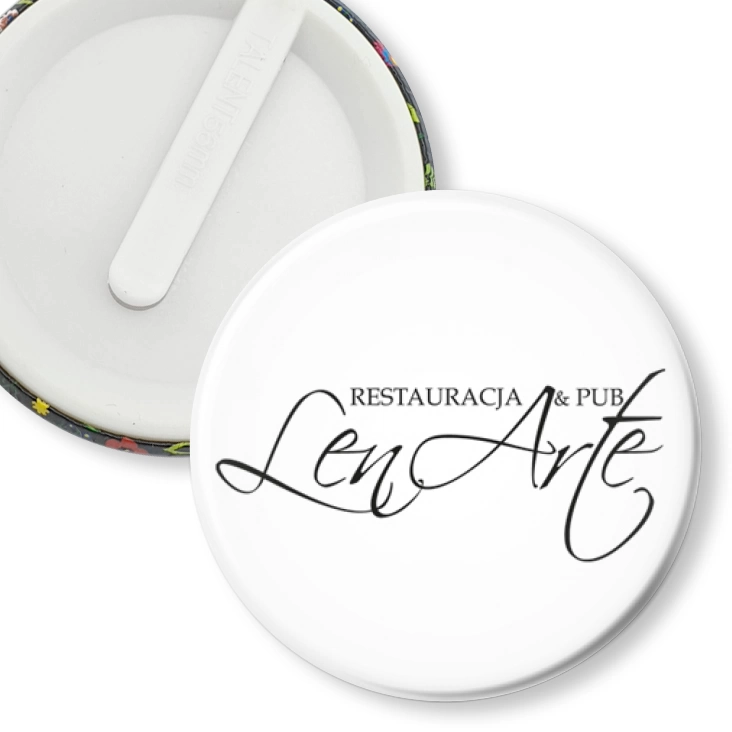 przypinka klips Len Arte