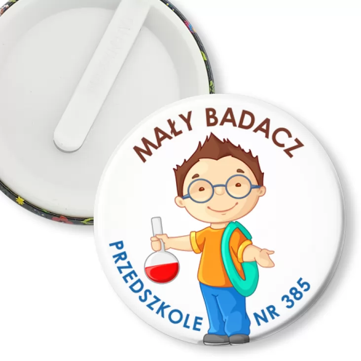 przypinka klips Mały badacz Ple 385