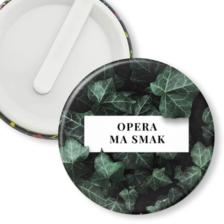 przypinka klips Opera ma smak