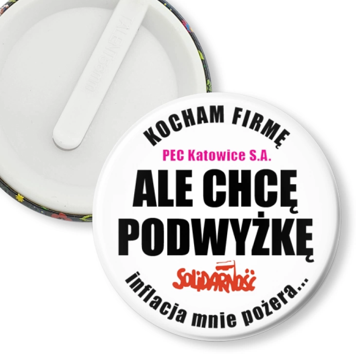 przypinka klips PEC Katowice S.A.
