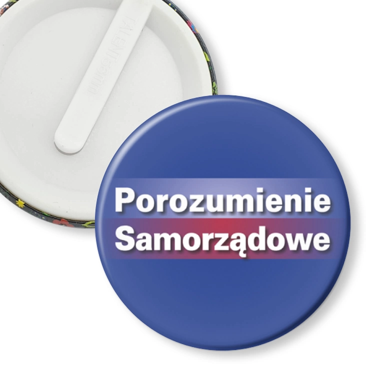 przypinka klips Porozumienie Samorządowe