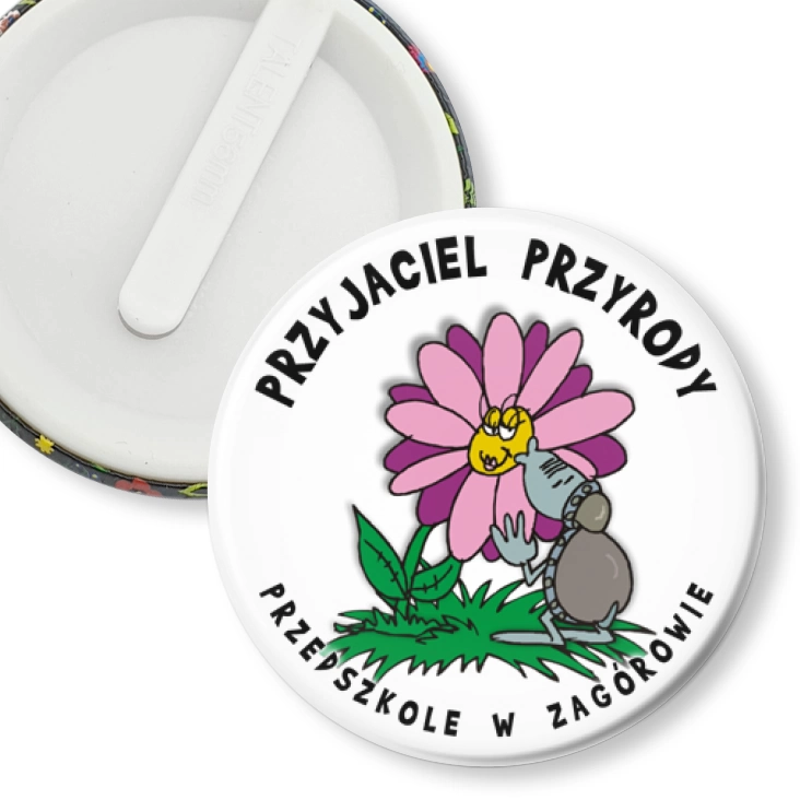 przypinka klips Przedszkole w Zagórowie