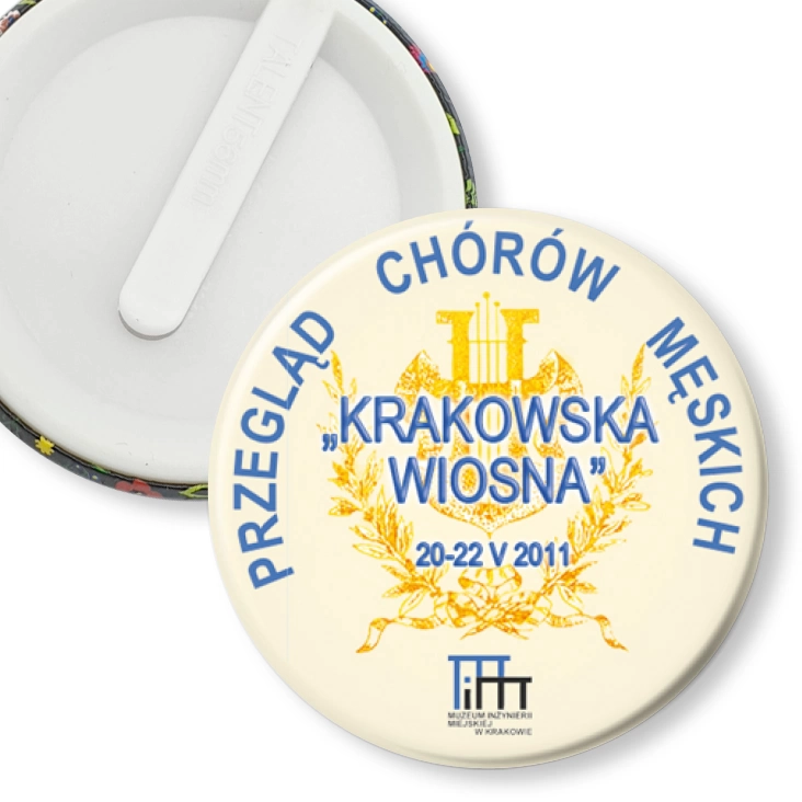 przypinka klips Przegląd Chórów Męskich