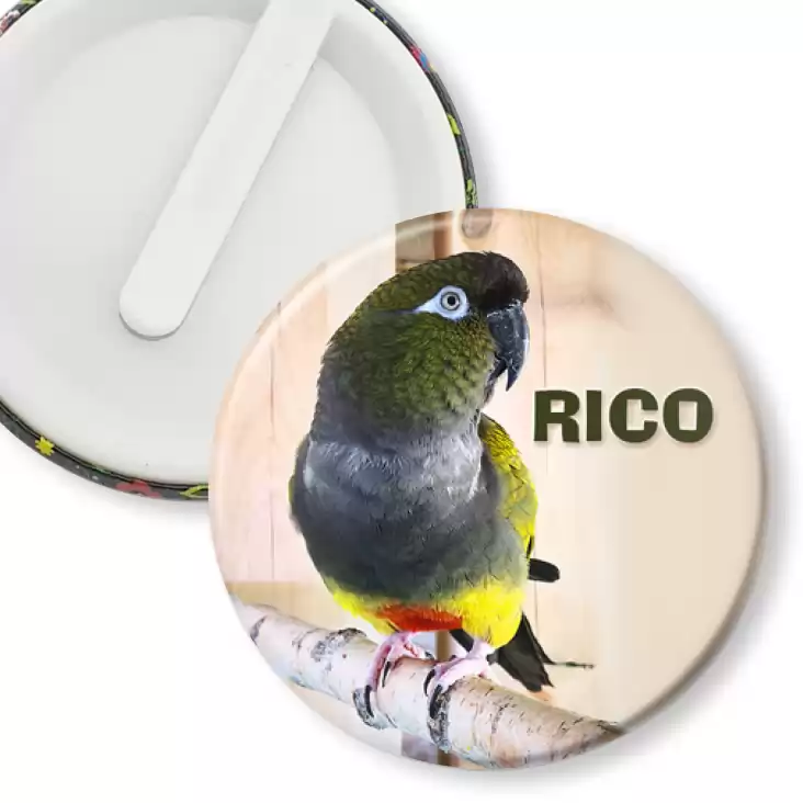 przypinka klips Rico