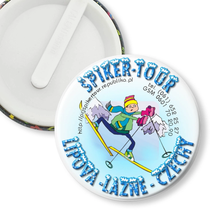 przypinka klips Spiker-Tour Czechy