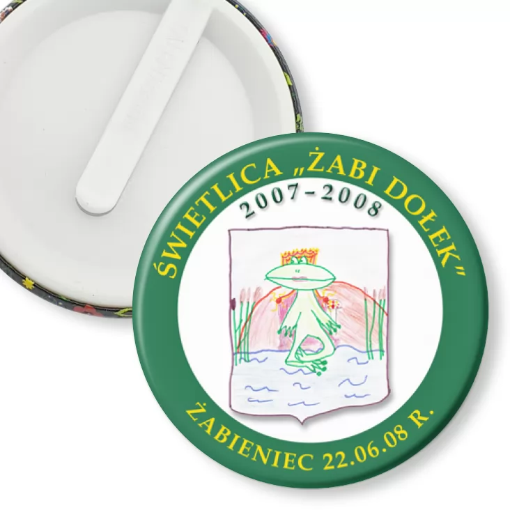 przypinka klips Świetlica Żabi Dołek