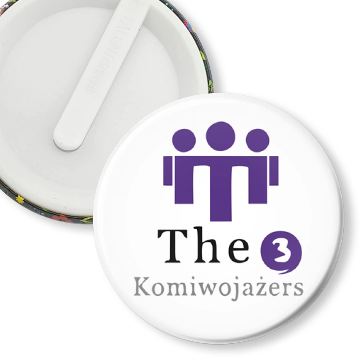 przypinka klips The 3 Komiwojażers