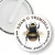 Przypinka klips Trzmiel Bombus