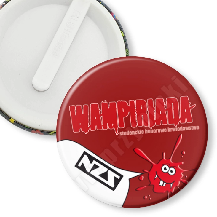 przypinka klips Wampiriada 2012