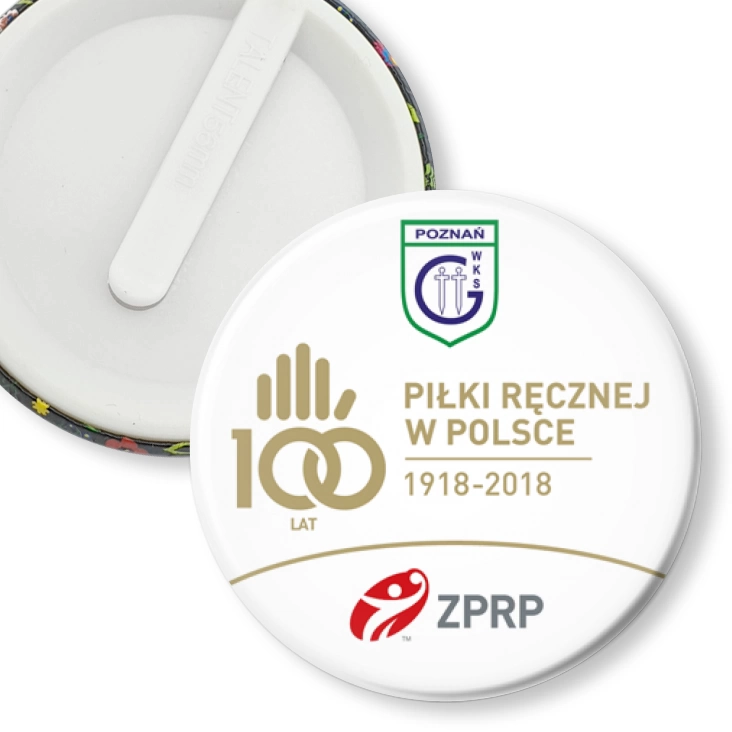 przypinka klips WKS Grunwald