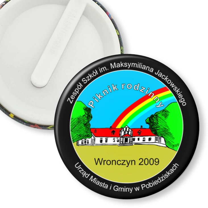 przypinka klips Wronczyn 2009