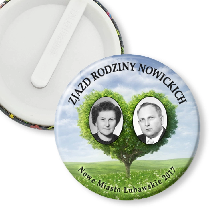 przypinka klips Zajazd Rodziny Nowickich