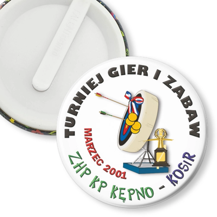 przypinka klips ZHP KP Kępno
