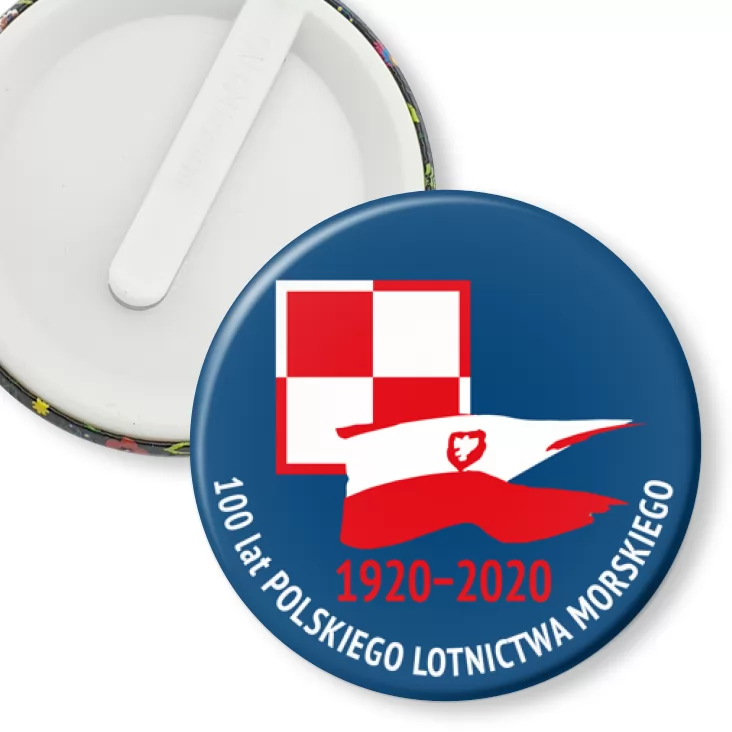 przypinka klips 100 lat Polskiego Lotnictwa Morskiego