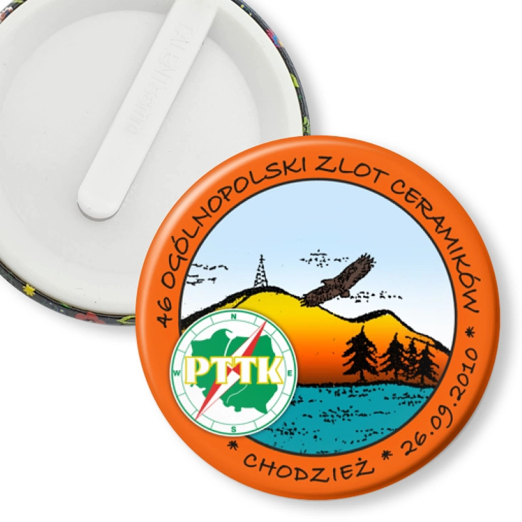 przypinka klips 46 Ogólnopolski Zlot Ceramików