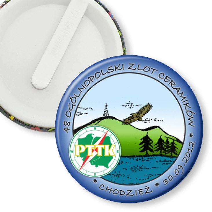 przypinka klips 48 Ogólnopolski Zlot Ceramików