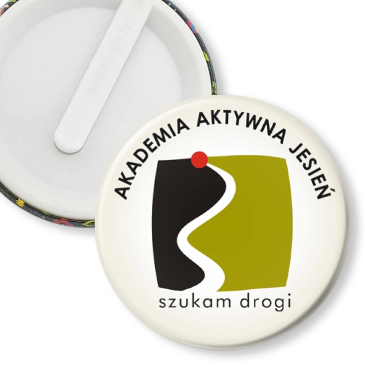 przypinka klips Akademia Aktywna Jesień