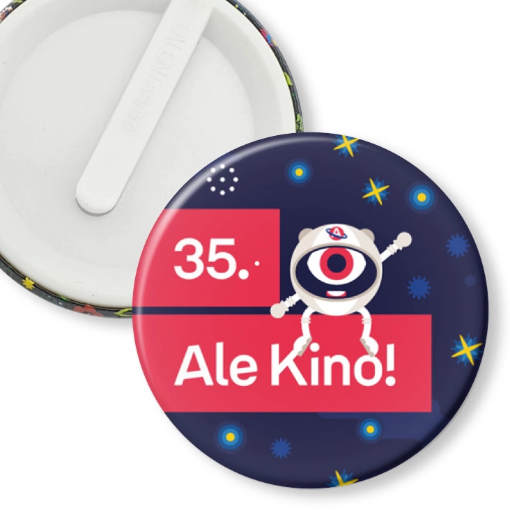 przypinka klips Ale kino! 2017