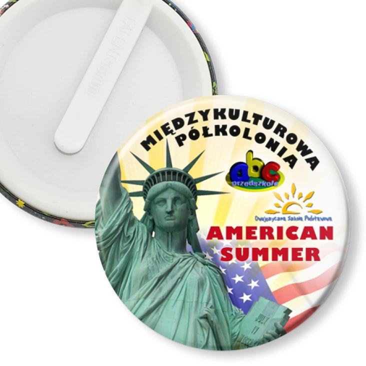 przypinka klips American Summer