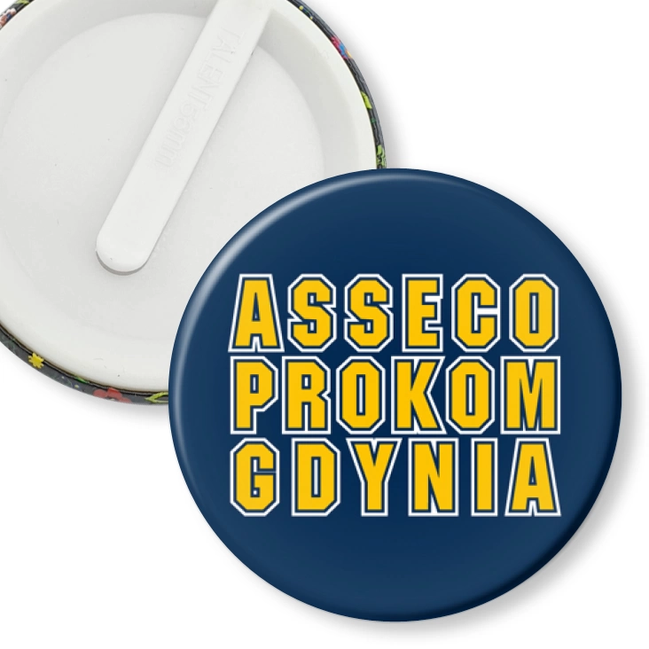 przypinka klips Asseco Prokom Gdynia B
