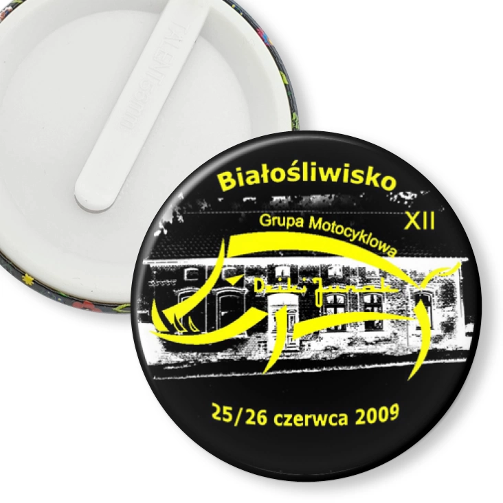 przypinka klips Białośliwsko
