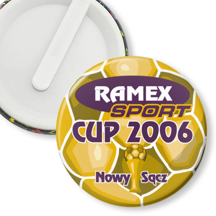 przypinka klips CUP 2006 - Nowy Sącz