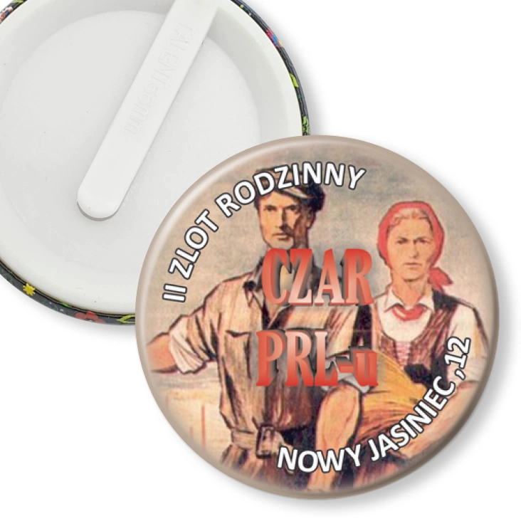 przypinka klips Czar PRL-u