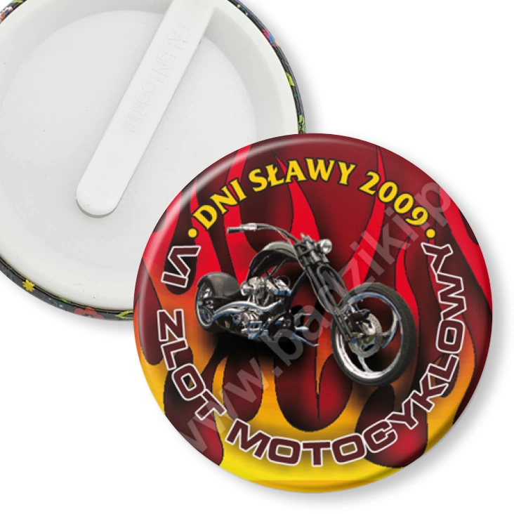 przypinka klips Dni Sławy 2009