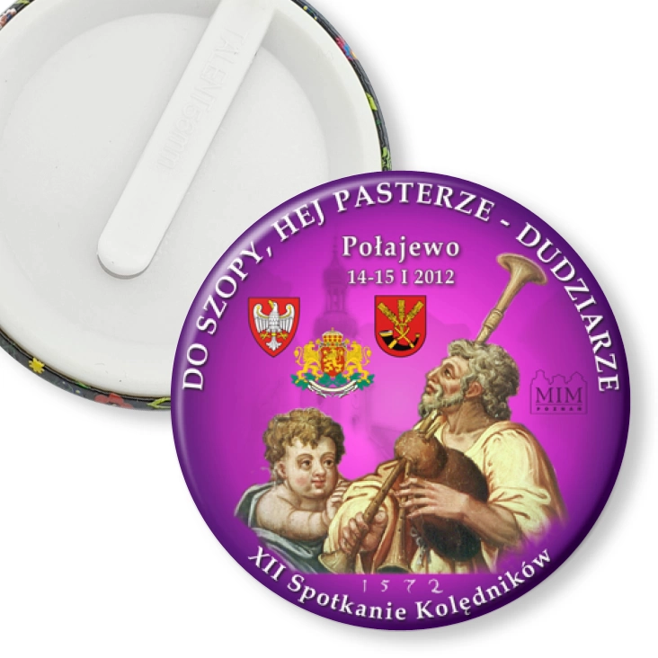 przypinka klips Dudziarze 2012