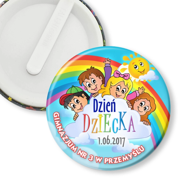 przypinka klips Gimnazjum nr 3 w Przemyślu