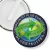 Przypinka klips Globetrotter