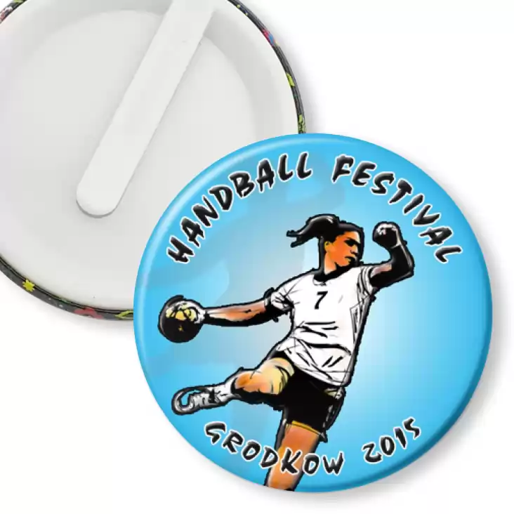 przypinka klips Handball Festival 2015