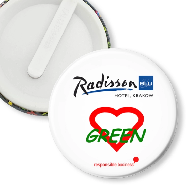 przypinka klips Hotel Radisson