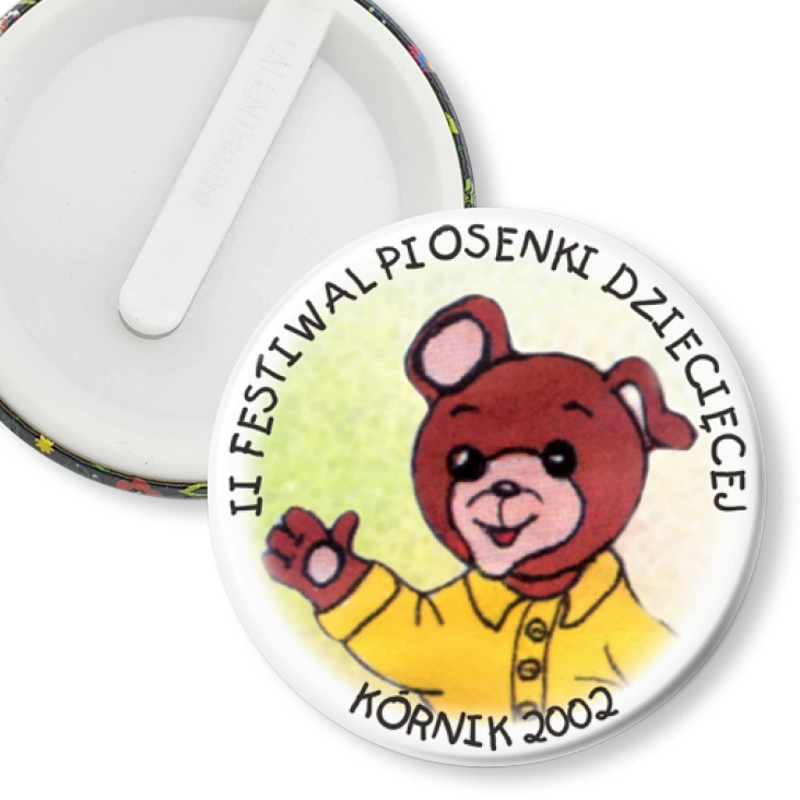 przypinka klips II Festiwal Piosenki Dziecięcej