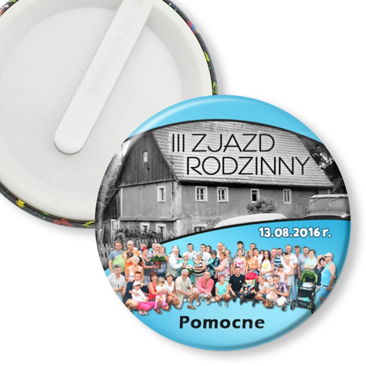 przypinka klips III ZJAZD RODZINNY