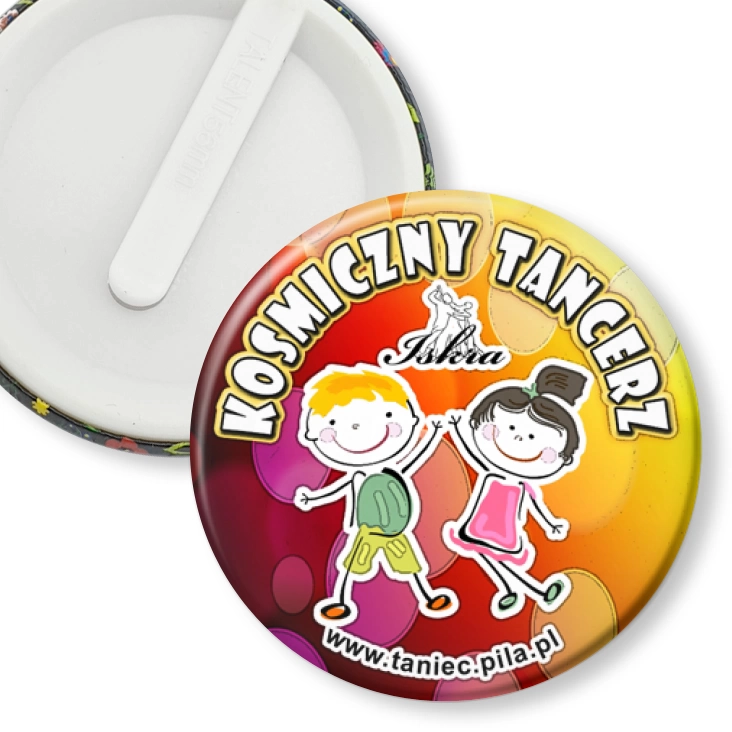 przypinka klips Iskra - Kosmiczny Tancerz