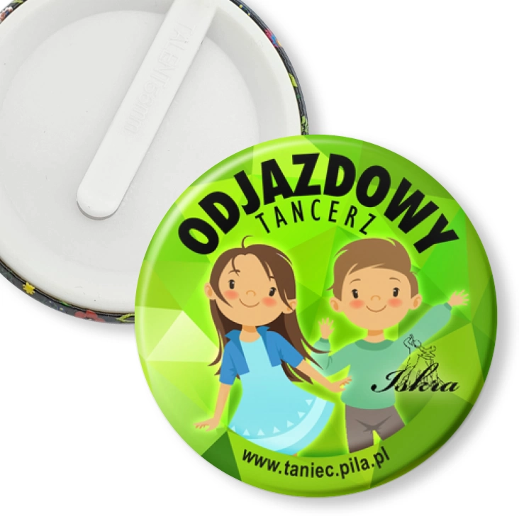 przypinka klips Iskra - Odjazdowy Tancerz