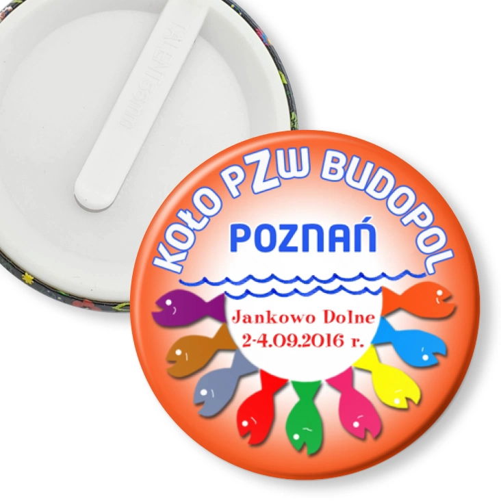 przypinka klips Koło PZW Budopol