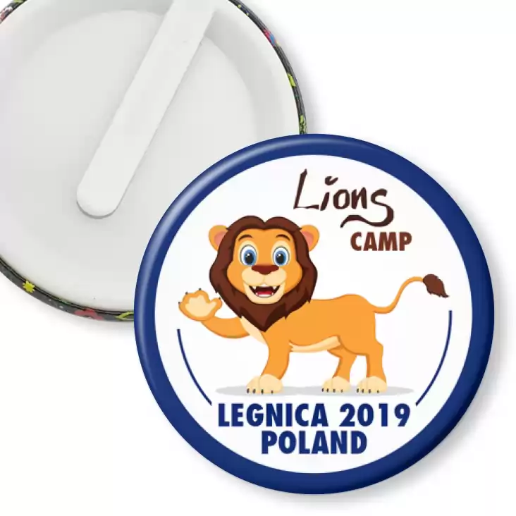przypinka klips Lions camp